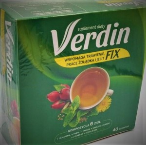 Verdin fix 40sasz herbata 
