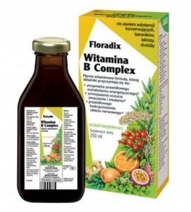 Floradix Witamina B Complex 250ml bez konserwantów