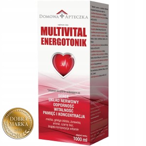 MULTIVITAL ENERGOTONIK 1L żelazo aronia bez melisa