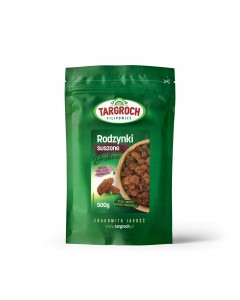 Rodzynki suszone niesiarkowane 500g Targroch