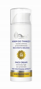 AVA KREM OCHRONNY do twarzy z filtrem SPF50 50ml