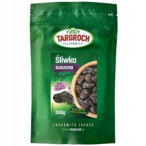 Śliwka suszona bez pestek 500g Targroch