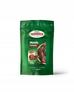 Morela suszona ciemna niesiarkowana 500g Targroch