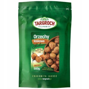 Orzechy laskowe łuskane 500g Targroch