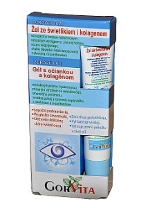 Żel ze świetlikiem i kolagenem 20 ml - Gorvita