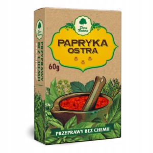 Papryka ostra mielona 60g - Dary Natury