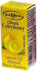 Olejek eteryczny BAMER 7ml - Cytrynowy