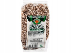 Porost islandzki plecha porostu 100g 