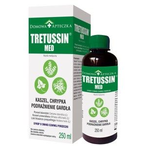 TRETUSSIN MED – o smaku czarnej porzeczki 250 ml 