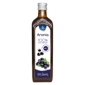 Sok z aronii 100% 490ml bez wody, bez cukru