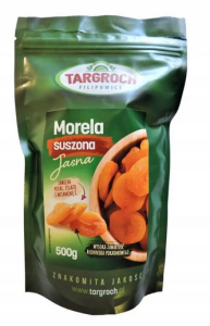 Morela jasna suszona 500g Targroch