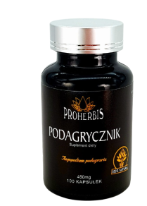 PROHERBIS Podagrycznik pospolity 100kaps.