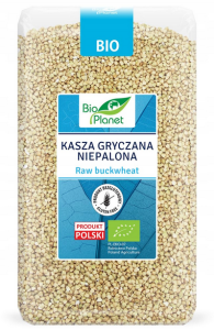 BIO PLANET Kasza gryczana niepalona BIO 1kg