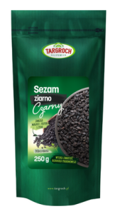 Sezam czarny ziarno 250g Targroch