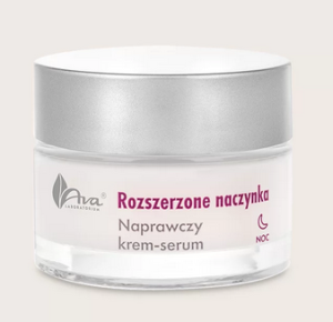 AVA Rozszerzone naczynka krem-serum na noc 50ml