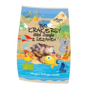 Krakersy z sezamem BIO 100g