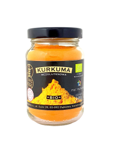 PIĘĆ PRZEMIAN Kurkuma bezglutenowa BIO 100g 