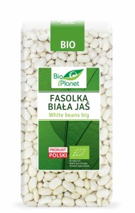 BIO PLANET Fasolka biała jaś BIO 400g 