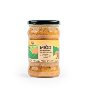 DworskieMiody Miód z pierzgą 380g