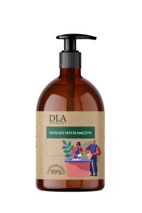 ZIOŁOCZYŚCIK Płyn do mycia naczyń DLA Kosmetyki 0,5L