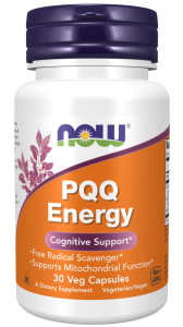 PQQ Energy 30vk NOW Foods
