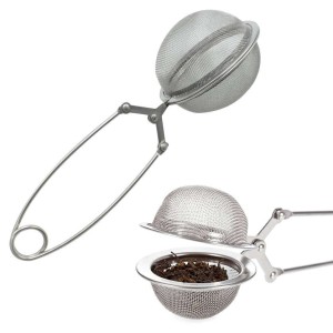 Nierdzewny zaparzacz Kleszcze  sitko z rączką do herbaty, ziół