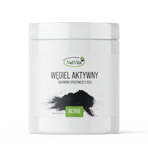 Węgiel Aktywny drzewny proszek 250g