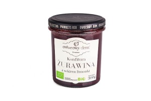 Eko żurawiana z sokiem limonki 300g