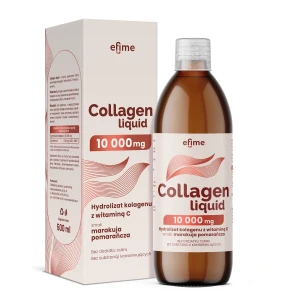 Kolagen płyn 10 000 marakuja/pomarancza bez cukru 0,5L