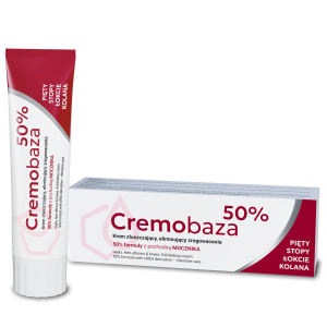Cremobaza 50% 30g mocznik pięty łokcie