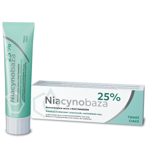 Niacynobaza 25% 30g przebarwienia