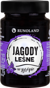 Jagody w syropie 230g