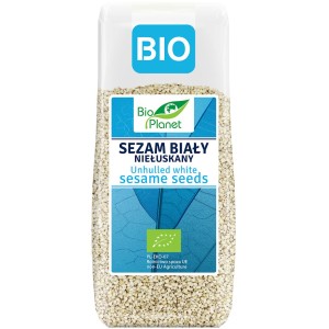 SEZAM BIAŁY NIEŁUSKANY BIO 200 g  BIO PLANET