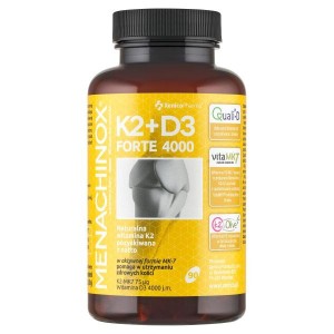 Menachinox K2+D3 4000jm Forte, 90 kaps. 