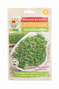Nasiona na kiełki – Gorczyca sarepska 30g