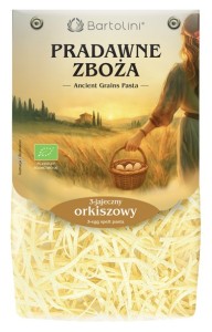 BARTOLINI Makaron orkiszowy 3-jajeczny krajanka średnia BIO 250 g