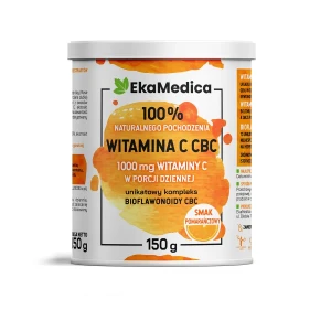 Witamina C CBC 150 g EkaMedica 100% naturalna