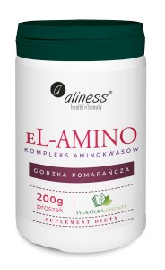 eL-AMINO Kompleks Aminokwasów – gorzka pomarańcza 200 g