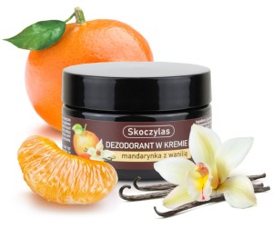 Dezodorant w kremie Mandarynka z Wanilią 60 ml  bez soli aluminium