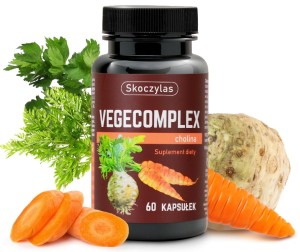 VegeComplex Cholina 60 kaps Witaminy i Minerały Skoczylas