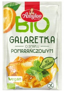 Galaretka o smaku pomarańczowym bezglutenowa BIO 40g