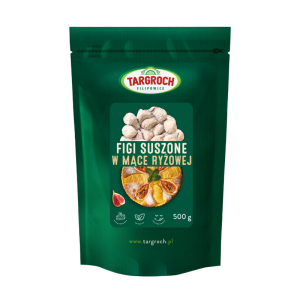 Figi suszone w mące ryżowej 500g Targroch