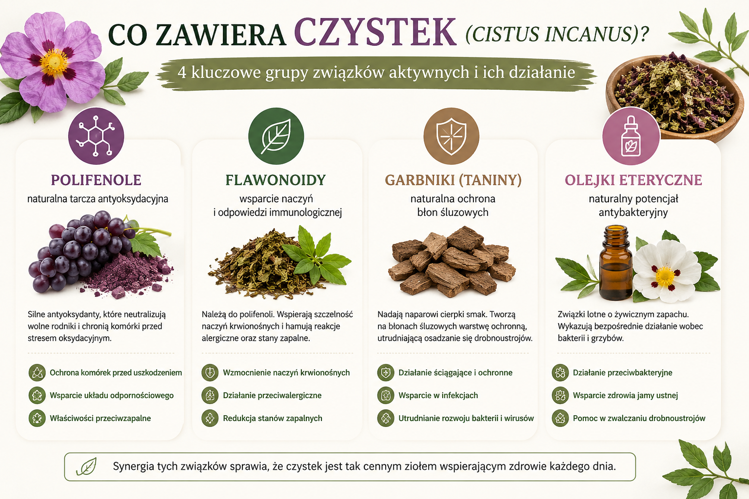 związki aktywne czystka