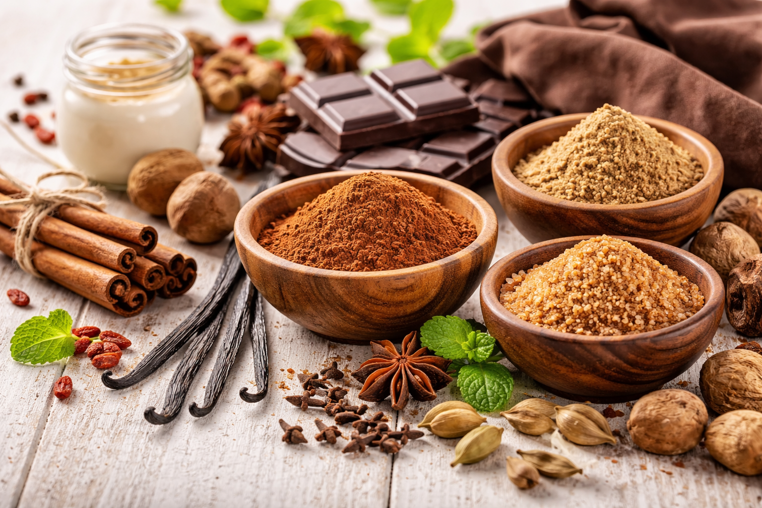 Przyprawy do deserów – jakie wybrać i jak je łączyć?