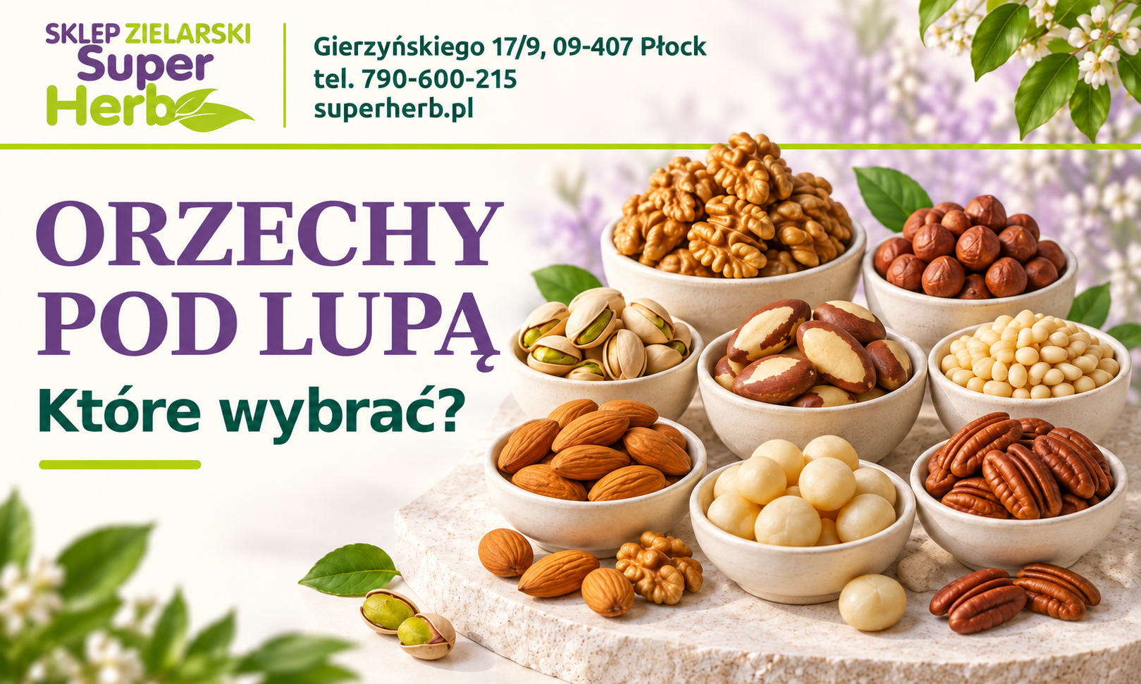 Które orzechy są najzdrowsze? Porównanie 8 rodzajów