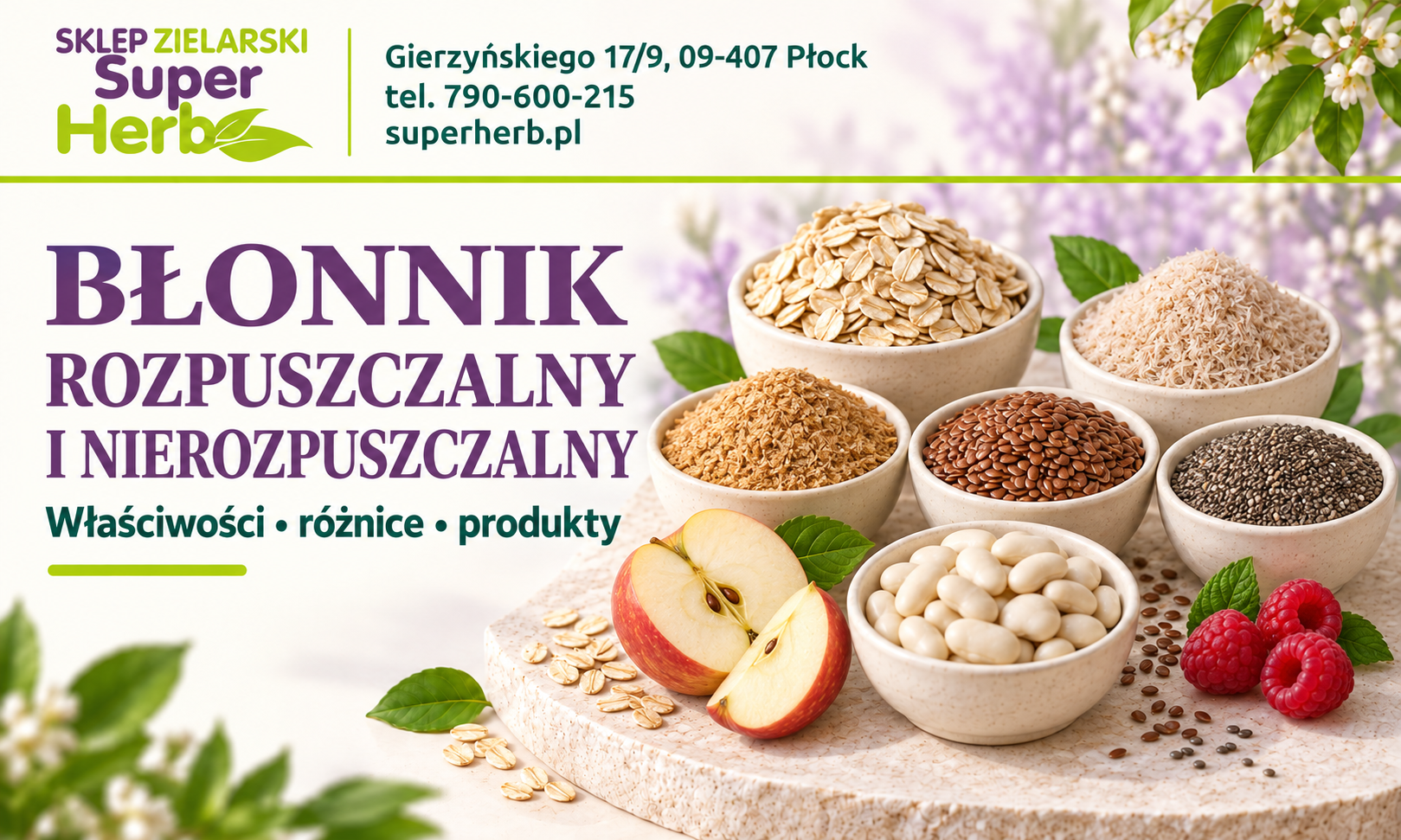 Błonnik rozpuszczalny i nierozpuszczalny – różnice