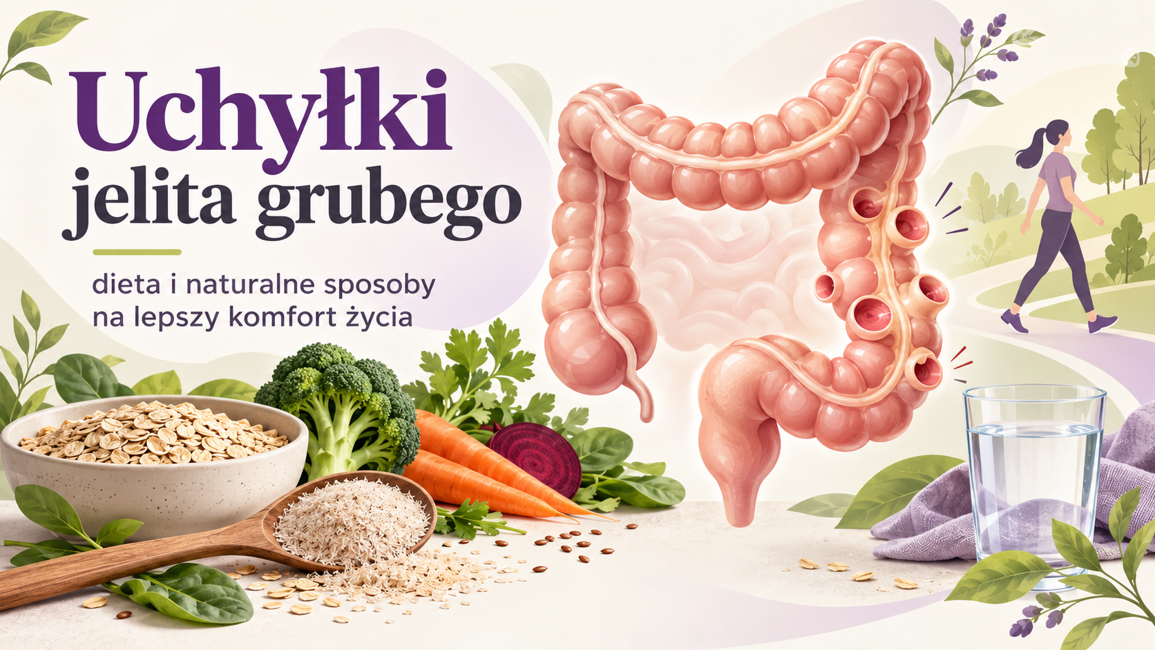 Uchyłki jelita grubego – dieta i naturalne sposoby na lepszy komfort życia